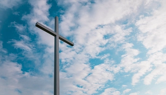 Kreuz mit Himmel