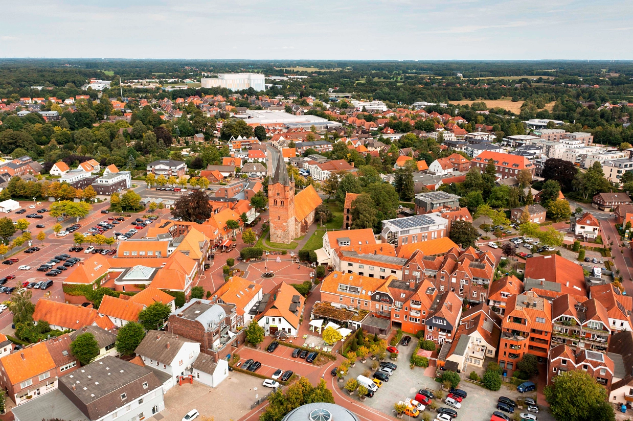 Westerstede von oben