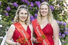 Rhodokönigin und Rhodoprinzessin