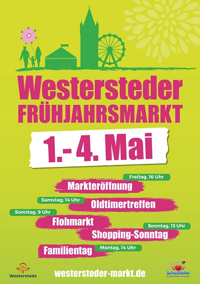 Westersteder Frühjahrsmarkt 2026&nbsp;&copy;&nbsp;Stadt Westerstede